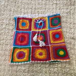 Women’s Colorful Macrame Skirt